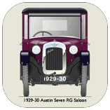 Austin Seven RG Saloon 1929-30 Coaster 1